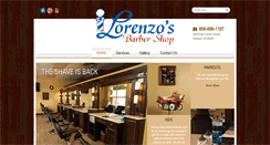 Desktop Screenshot of lorenzosbarbershop.com